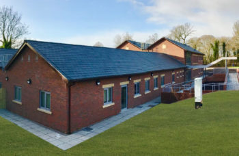 Hospice of Good Shepherd, Cheshire - side exterior